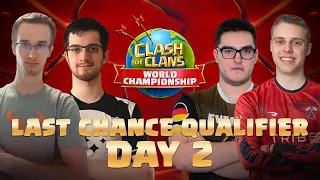 Clash Worlds Last Chance Qualifier Day 2 | Clash of Clans