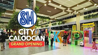 Grand Opening of the Latest SM Supermall - SM CITY CALOOCAN | 4K Walking Tour | Philippines
