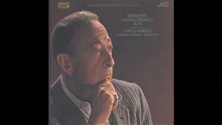 Beethoven Violin Concerto / Jascha Heifetz / Munch, Boston Symphony Orchestra (JM XR24003) 1959/2003