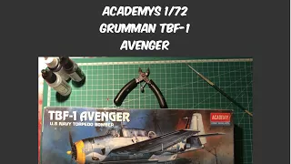 Academy 1/72 Grumman TBF-1 Avenger In Box Review