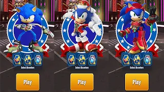 Sonic Prime Dash - Wolverine Sonic vs Snow Sonic vs Dragon Sonic | All Characters Unlocked | NEW