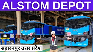 Alstom Depot Saharanpur, Uttar Pradesh | #WAG12B  | #rslive  | 4K