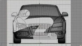 Установка чертежей в 3ds max - Setting up blueprints in 3ds Max