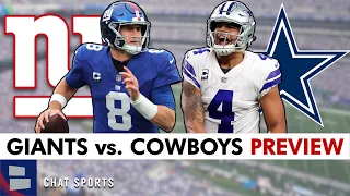 NY Giants vs. Cowboys Preview: Injury Report, Keys To Victory, Prediction, Analysis | NFL Week 1