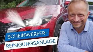 Wie funktioniert die Scheinwerferreinigungsanlage (SRA) bei Mazda? - #38 Frag Schuster