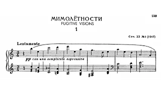 Prokofiev Vision Fugitives, Op. 22 (Boris Berman)