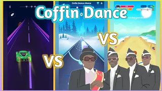 Beat Racing VS Beat Roller VS Clash Gang - Coffin Dance Meme (PedroDjdaddy) V Gamer