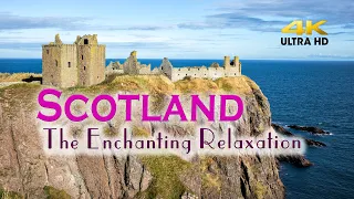 SCOTLAND 4K | Around The World with Relaxing Music | Deep Focus Music | 4K Video Ultra HD ★51