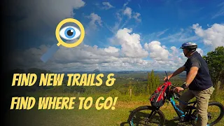 How to find new mtb mountain bike trails and what to do when you get lost!