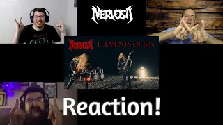 Nervosa - Elements of Sin Reaction and Discussion!