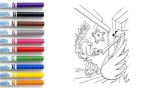 How to Color Finding Nemo - Coloring Book Page