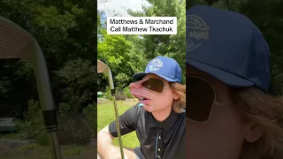 Matthews & Marchand Go Golfing…