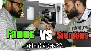 Fanuc and Siemens control system in cnc