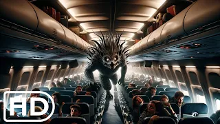 Man Transformed Into A Hedgehog Monster Inside The Plane Due To A Virus
