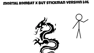Mortal kombat but in stickman version