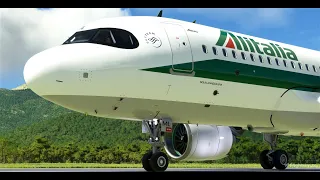 Fenix A320 | Microsoft Flight Simulator | Rome to Naples