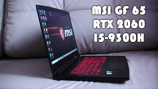 MSI GF65 RTX2060 Обзор Ноутбука