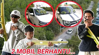 MELAWAN 2 MOBIL BERHANTU DENGAN KEKUATAN BESAR?! | Mikael Family