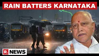 Heavy Rain Batters Karnataka, Rescue Ops Underway | CM BSY To Visit Flood-affected Districts