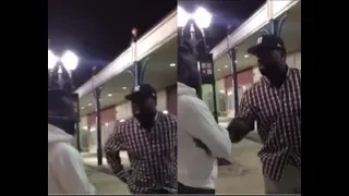 NFL Dume Approaching 50cent Agressively!! Wants to fight After Getting Rejected!! (Diffrent Angle)