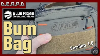 Blue Ridge Overland Gear Bum Bag, EDC Supplemental pack - D.E.R.P.D.