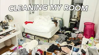 CLEAN & ORGANIZE MY ROOM WITH ME *satisfying*