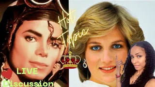 Michael Jackson and Princess Diana friendship, King of Pop meets the royal family. #michaeljackson