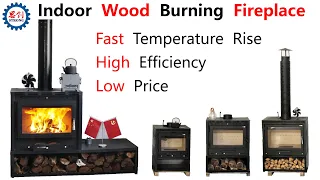 Indoor Wood Burning Stove Fireplace Made In China