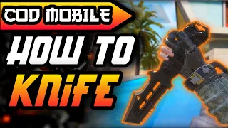 HOW to KNIFE | COD MOBILE