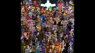 All the FNAF characters (game only)