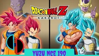Kakarot VS Vegeta || Dragon Ball Z Kakarot - Yuzu NCE 190