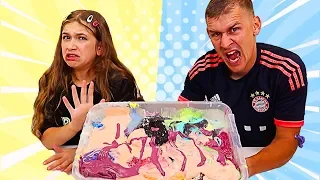 MAKE THIS GIANT UGLY SLIME PRETTY AGAIN CHALLENGE! | JKrew