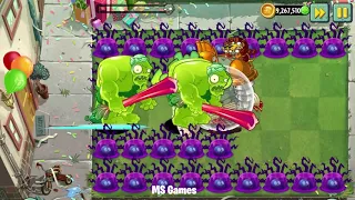 PVZ 2 | 1000 Plants Level 100 Vs 2 Gladiator Gargantuar Level 100 In Hamster Ball | ChonFrival