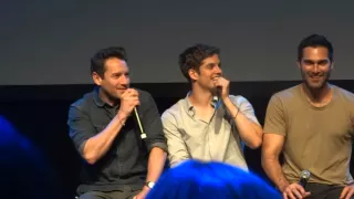 Daniel Sharman/Tyler Hoechlin/Ian Bohen Panel WereWolfCon 2015