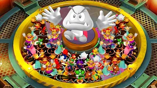 Super Mario Party - All Lucky Team Minigames - Boo No Legs and Goomba No Hands vs Princesses