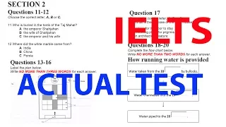IELTS LISTENING PRACTICE TEST 2017 WITH ANSWERS and AUDIOSCRIPTS | IELTS ACTUAL TEST 53