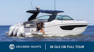 Cruisers Yachts 38 GLS Outboard | Full Tour