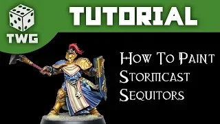 How To Paint Stormcast Sequitors - Warhammer Age of Sigmar Tutorial (The War Gamer)