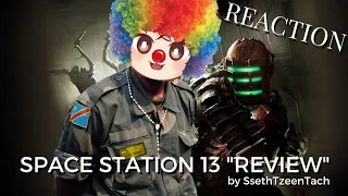 dumb cat reacts to Space Station 13 Review by SsethTzeentach :D | Reaction