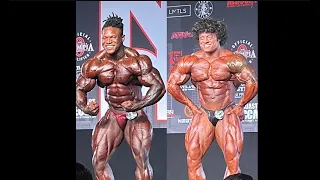 Beef Stu vs Tonio Burton in Prejudge 2023 New York Pro Prejudging