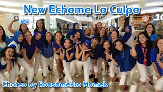 NEW ECHAME LA CULPA | Line Dance | Choreo by ROOSAMEKTO MAMEK | Demo by CHIKA & FRIENDS