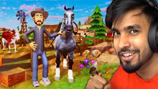 I BUILT A NEW RANCH FOR MY ANIMALS | RANCH SIMULATOR | TECHNO GAMERZ