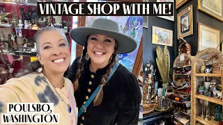 I FINALLY MADE IT TO POULSBO! | Vintage Shopping Heaven! | Small Town Pickin' | Never Gonna Sell It!