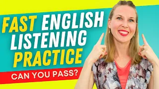 Speak Fast And Understand Natives in ONLY 30 MINUTES! | Practice English Listening