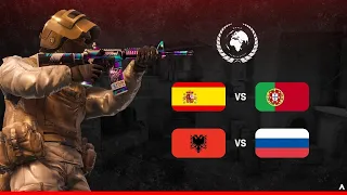 Standoff 2 World Championship Season 5 / Spain vs Portugal and Albania vs Russia | EU