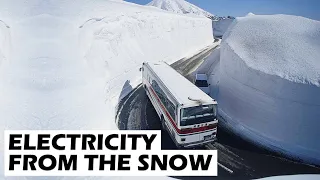 JAPAN WILL GENERATE ELECTRICITY FROM SNOW