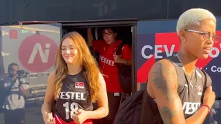 Zehra gunes & Melissa Vargas - Cev volleyball 2023