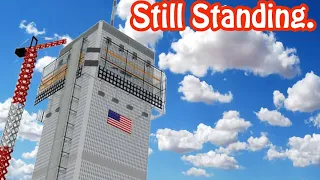 What if only ONE of the Twin Towers fell?