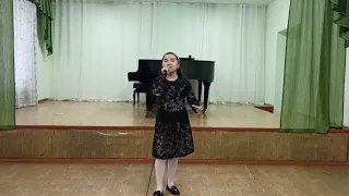 Бакинова Эмилия, 11 лет. Песня "Летать"