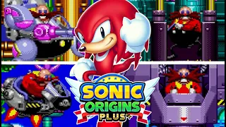 SONIC ORIGINS PLUS - Sonic CD - All Bosses (As Knuckles)